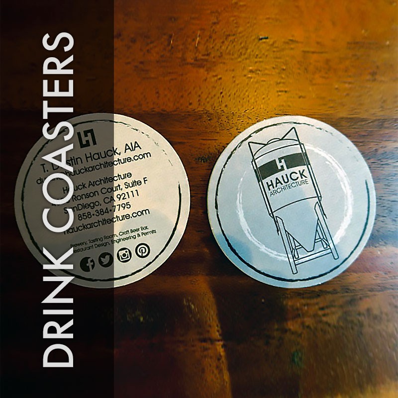 Custom Drink Coasters
