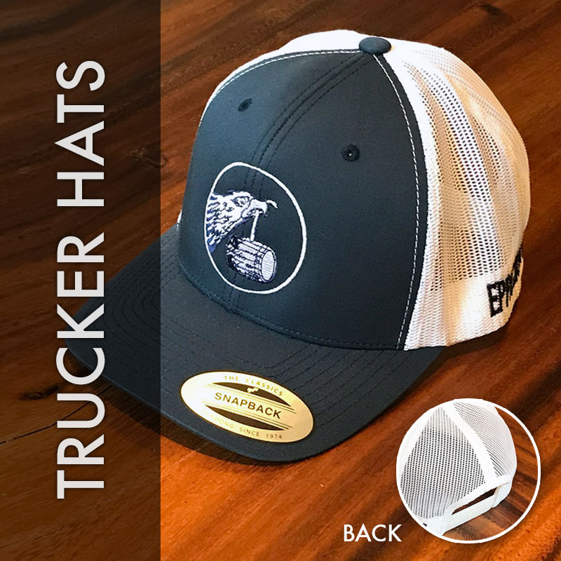 customized trucker hat