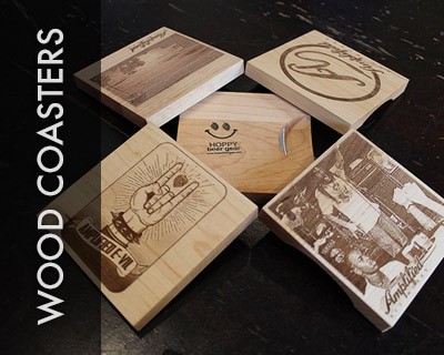 Custom Wood Coasters