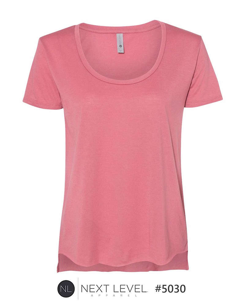 Women's Scoop Neck Tees - Next Level