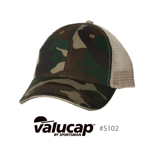 mid profile trucker hat